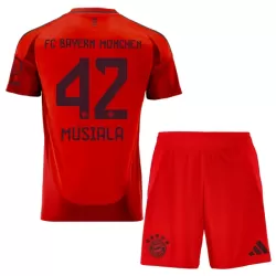 Conjunto FC Bayern de Múnich Jamal Musiala 42 Niño Primera 24/25 Conjunto FC Bayern de Múnich Jamal Musiala 42 Niño Primera 24/25