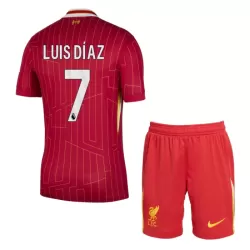 Conjunto Liverpool Luis Díaz 7 Niño Primera 24/25 Conjunto Liverpool Luis Díaz 7 Niño Primera 24/25