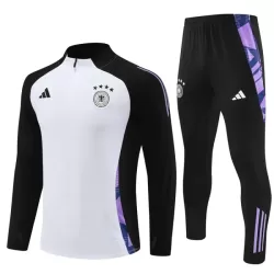 Alemania Sudadera De Entrenamiento Hombre Cremallera Cuarto 24/25 Blanca Alemania Sudadera De Entrenamiento Hombre Cremallera Cuarto 24/25 Blanca