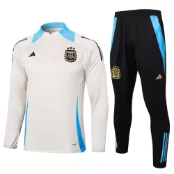 Argentina Sudadera De Entrenamiento Niño Cremallera Cuarto 24/25 Blanca Argentina Sudadera De Entrenamiento Niño Cremallera Cuarto 24/25 Blanca
