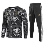 Arsenal Sudadera De Entrenamiento Hombre Cremallera Cuarto 24/25 Negra