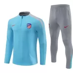Atlético Madrid Sudadera De Entrenamiento Hombre Cremallera Cuarto 24/25 Azul