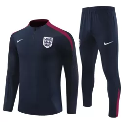 Inglaterra Sudadera De Entrenamiento Hombre Cremallera Cuarto 24/25 Negra Inglaterra Sudadera De Entrenamiento Hombre Cremallera Cuarto 24/25 Negra