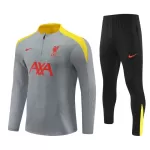 Liverpool Sudadera De Entrenamiento Niño Cremallera Cuarto 24/25 Gris