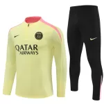 Paris Saint-Germain Sudadera De Entrenamiento Hombre Cremallera Cuarto 24/25 Amarilla