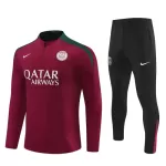Paris Saint-Germain Sudadera De Entrenamiento Hombre Cremallera Cuarto 24/25 Roja