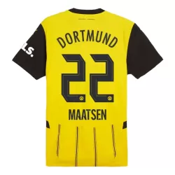Camiseta Borussia Dortmund Maatsen 22 Hombre Primera 24/25 Camiseta Borussia Dortmund Maatsen 22 Hombre Primera 24/25