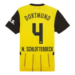 Camiseta Borussia Dortmund N. Schlotterbeck 4 Hombre Primera 24/25 Camiseta Borussia Dortmund N. Schlotterbeck 4 Hombre Primera 24/25