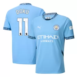 Camiseta Manchester City Doku 11 Hombre Primera 24/25 Camiseta Manchester City Doku 11 Hombre Primera 24/25
