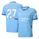 Camiseta Manchester City Matheus Nunes 27 Hombre Primera 24/25