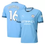 Camiseta Manchester City Rodrigo 16 Hombre Primera 24/25