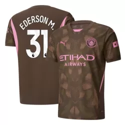 Camiseta Portero Manchester City Ederson 31 Hombre Primera 24/25 Camiseta Portero Manchester City Ederson 31 Hombre Primera 24/25