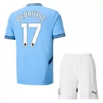 Conjunto Manchester City De Bruyne 17 Niño Primera 24/25