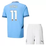 Conjunto Manchester City Doku 11 Niño Primera 24/25