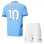 Conjunto Manchester City Grealish 10 Niño Primera 24/25
