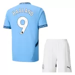 Conjunto Manchester City Haaland 9 Niño Primera 24/25