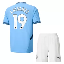 Conjunto Manchester City J. Alvarez 19 Niño Primera 24/25 Conjunto Manchester City J. Alvarez 19 Niño Primera 24/25