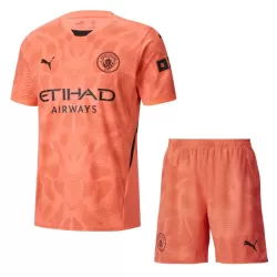 Conjunto Portero Manchester City Niño Segunda 24/25 Conjunto Portero Manchester City Niño Segunda 24/25