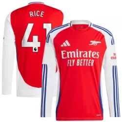 Camiseta Manga Larga Arsenal Rice 41 Hombre Primera 24/25 Camiseta Manga Larga Arsenal Rice 41 Hombre Primera 24/25