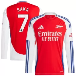 Camiseta Manga Larga Arsenal Saka 7 Hombre Primera 24/25 Camiseta Manga Larga Arsenal Saka 7 Hombre Primera 24/25