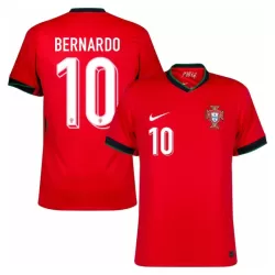 Camiseta Portugal Bernardo 10 Hombre Primera Euro 2024 Camiseta Portugal Bernardo 10 Hombre Primera Euro 2024