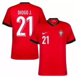 Camiseta Portugal Diogo J. 21 Hombre Primera Euro 2024 Camiseta Portugal Diogo J. 21 Hombre Primera Euro 2024