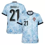 Camiseta Portugal Diogo J. 21 Hombre Segunda Euro 2024