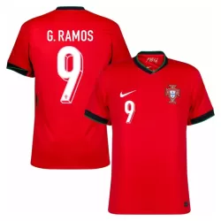 Camiseta Portugal G. Ramos 9 Hombre Primera Euro 2024 Camiseta Portugal G. Ramos 9 Hombre Primera Euro 2024