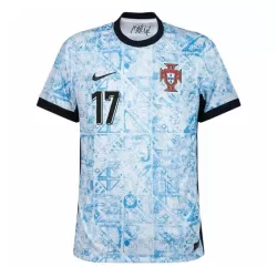 Camiseta Portugal R. Leao 17 Hombre Segunda Euro 2024