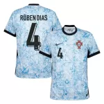 Camiseta Portugal Rúben Dias 4 Hombre Segunda Euro 2024