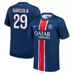 Camiseta Paris Saint-Germain Bradley Barcola 29 Hombre Primera 24/25 Camiseta Paris Saint-Germain Bradley Barcola 29 Hombre Primera 24/25