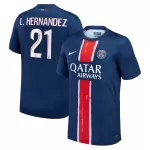 Camiseta Paris Saint-Germain Lucas Hernandez 21 Hombre Primera 24/25