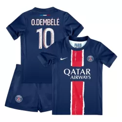 Conjunto Paris Saint-Germain Dembele 10 Niño Primera 24/25 Conjunto Paris Saint-Germain Dembele 10 Niño Primera 24/25