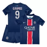 Conjunto Paris Saint-Germain Goncalo Ramos 9 Niño Primera 24/25