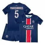 Conjunto Paris Saint-Germain Marquinhos 5 Niño Primera 24/25