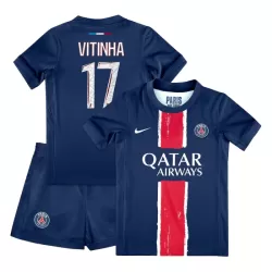 Conjunto Paris Saint-Germain Vitinha 17 Niño Primera 24/25 Conjunto Paris Saint-Germain Vitinha 17 Niño Primera 24/25