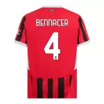 Camiseta AC Milan Bennacer 4 Hombre Primera 24/25