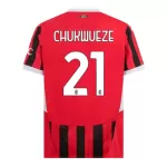 Camiseta AC Milan Chukwueze 21 Hombre Primera 24/25