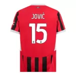 Camiseta AC Milan Jovic 15 Hombre Primera 24/25