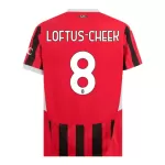 Camiseta AC Milan Loftus-Cheek 8 Hombre Primera 24/25