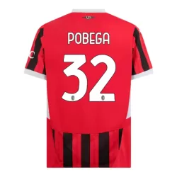 Camiseta AC Milan Pobega 32 Hombre Primera 24/25 Camiseta AC Milan Pobega 32 Hombre Primera 24/25