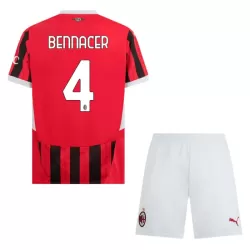 Conjunto AC Milan Bennacer 4 Niño Primera 24/25 Conjunto AC Milan Bennacer 4 Niño Primera 24/25