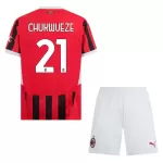Conjunto AC Milan Chukwueze 21 Niño Primera 24/25