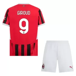 Conjunto AC Milan Giroud 9 Niño Primera 24/25 Conjunto AC Milan Giroud 9 Niño Primera 24/25