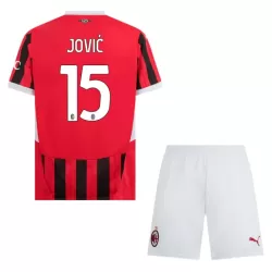 Conjunto AC Milan Jovic 15 Niño Primera 24/25 Conjunto AC Milan Jovic 15 Niño Primera 24/25
