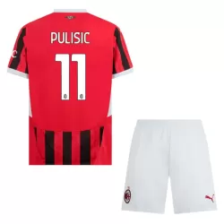 Conjunto AC Milan Pulisic 11 Niño Primera 24/25 Conjunto AC Milan Pulisic 11 Niño Primera 24/25