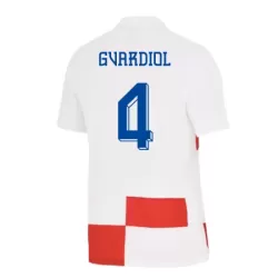Camiseta Croacia Gvardiol 4 Hombre Primera Euro 2024 Camiseta Croacia Gvardiol 4 Hombre Primera Euro 2024