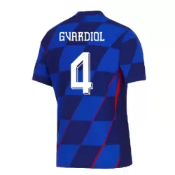 Camiseta Croacia Gvardiol 4 Hombre Segunda Euro 2024 Camiseta Croacia Gvardiol 4 Hombre Segunda Euro 2024