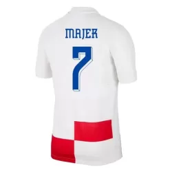 Camiseta Croacia Majer 7 Hombre Primera Euro 2024 Camiseta Croacia Majer 7 Hombre Primera Euro 2024