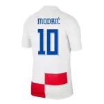 Camiseta Croacia Modrić 10 Hombre Primera Euro 2024